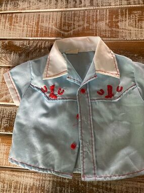 Kids vintage button down